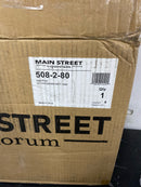 Quorum International 508-2-80 Fort Worth 2 Light 18" Wide Vanity Light - Aged Brass