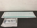 Rejuvenation Hardware Glass 20 in Shelf Set Oil Rubbed Bronze Yaquina C3463