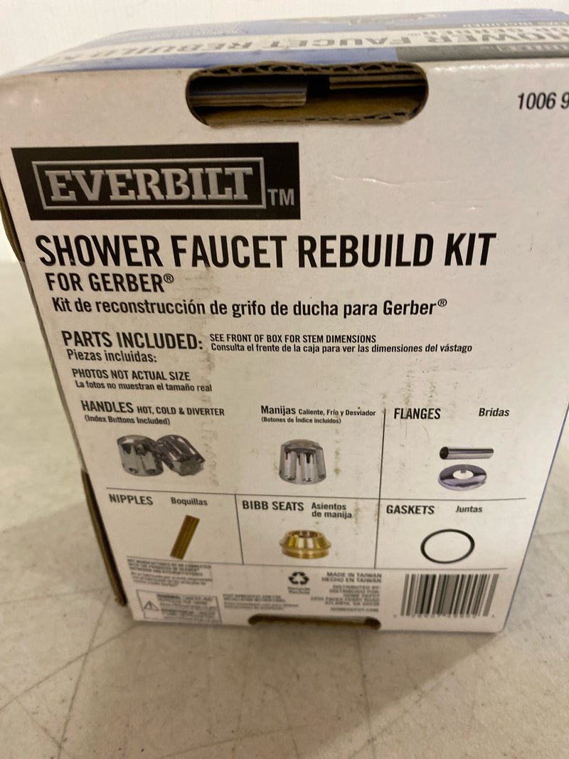 Everbilt 74066 3-Handle Shower Valve Rebuild Kit for Gerber Tub/Shower Faucets Replaces 87-215