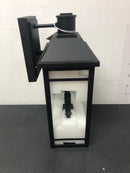 Capital Lighting 927121BK Braden 2 Light 17" Tall Outdoor Wall Sconce - Black