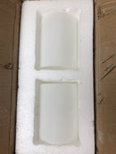 Millennium Lighting 3182-SN Durham 2 Light 14" Wide Bathroom Vanity Light - Satin Nickel