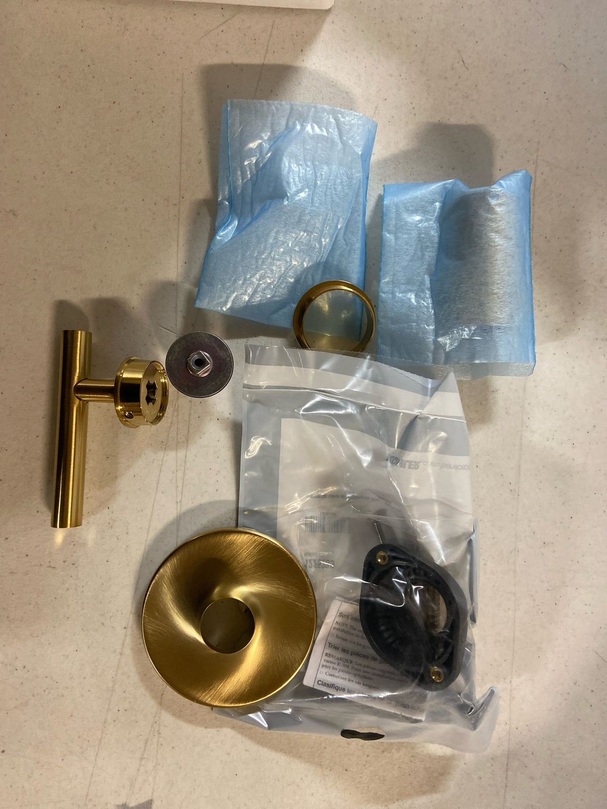 Kohler TS14422-4G-2MB Purist 1-Handle Shower Trim Kit in Vibrant Brushed Moderne Brass (Valve Not Included)