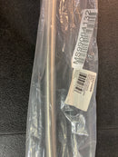 Moen CSR2169BN Triva Curved Wall Mounted Curtain Rod with Adjustable Length - Brushed Nickel