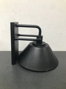 Access lighting 20131LEDDMG-BL 1-Light Black LED Outdoor Wall Lantern Sconce (1-Pack)