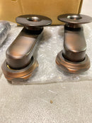 Signature Hardware 114317 Swing Arm Coupler (Sold in Pairs with Hardware) - Oil Rubbed Bronze