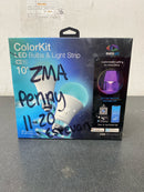 Tzumi 8861HD Aura LED ColorKit Trio 75-Watt Equivalent A21 Dimmable Multi-Color and LED Light Strip 6500K (2-Pack)