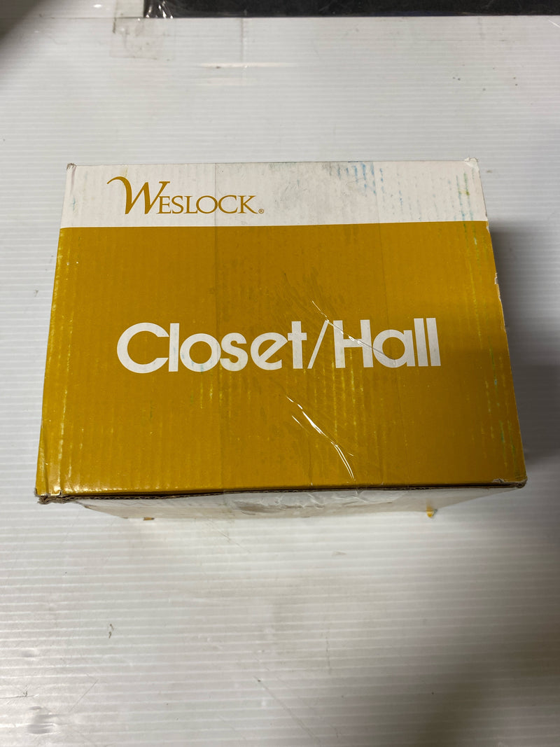 Weslock L7100H1H1SL20 Carlow Left Handed Passage Door Lever Set with Premiere Rose from the Molten Bronze Collection - Oil Rubbed Bronze