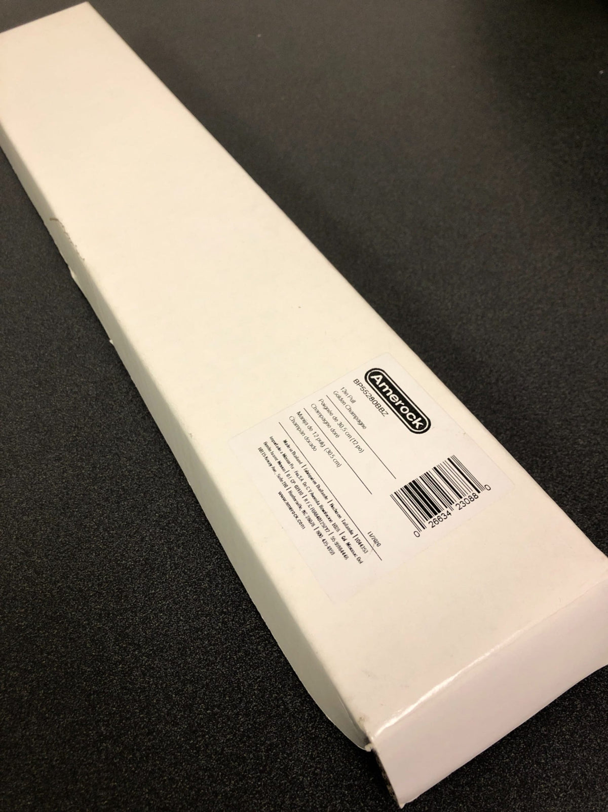 Amerock Blackrock 12 Inch Center to Center Appliance Pull - Golden Champagne