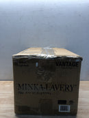 Minka Lavery 3171-84 Camrin 1 Light 9" Tall Vantage Bathroom Sconce - Brushed Nickel