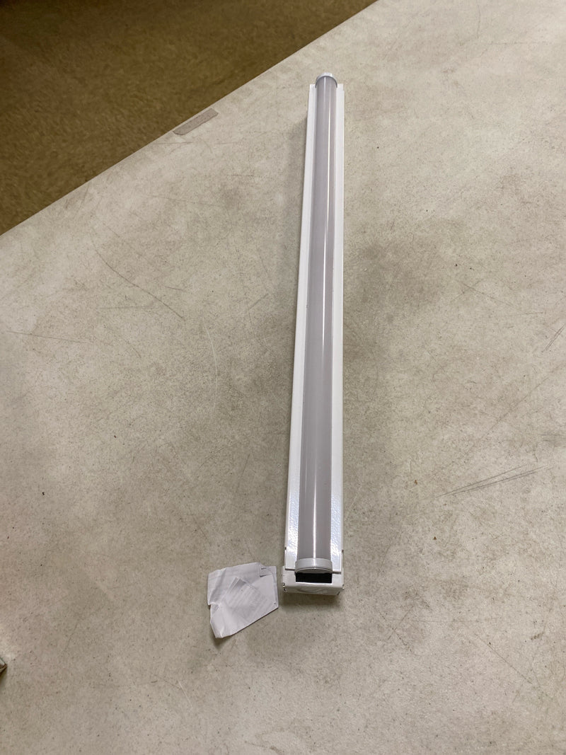 Lithonia Lighting 1 Light LED Strip Light, 2 Foot LED Ceiling Lighting Fixture, 1250 Lumens, 4000K, 80CRI, 11W, Kitchen and Garage Use (MNSL L23 1LL MVOLT 40K 80CRI M6)