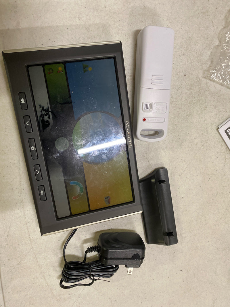 Acurite Weather Station with Colour Display - Indoor/Outdoor - 12-24 Hour Forecast + Programmable Weather Alarms