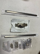 Signature Hardware 560242 Helmina 24 Inch Tall Cabinet Cremone Security Bolt - Brushed Nickel