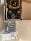 Hansgrohe 15763341 ShowerSelect Square Thermostatic Valve Trim with On/Off Select Push Button for 2 Distinct Functions - Less Rough In - Brushed Black Chrome