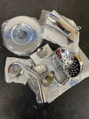 Pfister LG89-8WFC Winfield Tub and Shower Trim Package with 1.8 GPM Multi Function Shower Head, Quick Connect Diverter Tub Spout, and Pforever Seal Technology - Polished Chrome