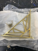 Signature Hardware 448369 Ande Solid Brass Shelf Bracket - Satin Brass