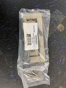 Emtek 220304US14 Modern Rectangular 4 Inch Tall Rectangular Flush Door Pull - Polished Nickel