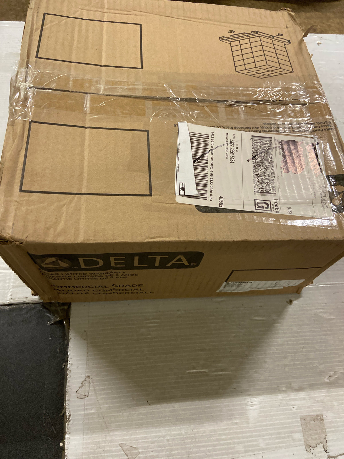 Delta ELAVT0008ARI Commercial Electronic Thermostatic Rough-In Valve - N/A
