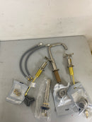 Kohler K-14406-3-SN Purist 1.2 GPM Widespread Bathroom Faucet with Pop-Up Drain Assembly - Polished Nickel