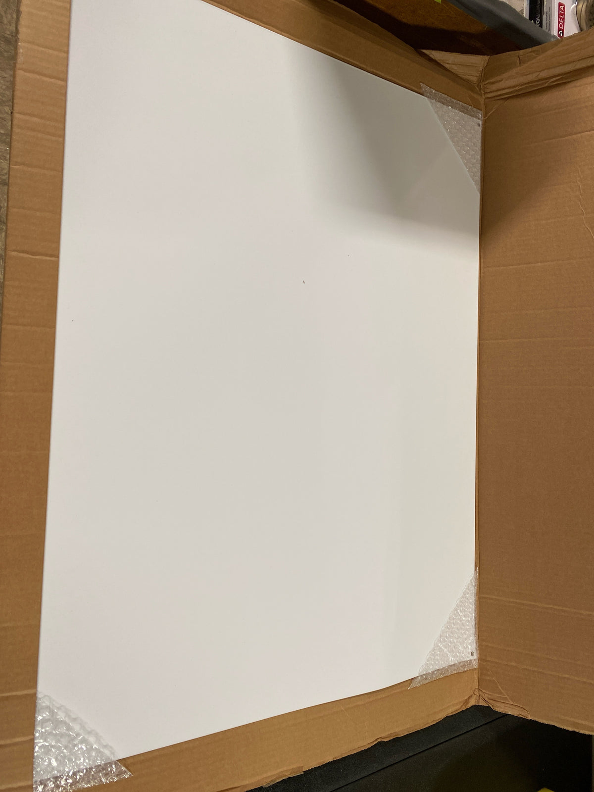 Air King SP2430W 30 Inch Wide x 24 Inch High Range Hood Back Splash with Pre-Drilled Mounting Holes -White - White