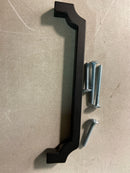 Belwith Keeler B076643-MB Monarch 6-5/16" Center to Center Regal Glam Bridge Cabinet Handle / Drawer Pull - Matte Black