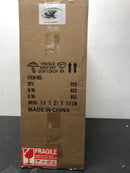 Antoine HD-FSD-32 20 in. LED Indoor White Ceiling Fan with Dimmable Lighting Low Profile Flush Mount Ceiling Fan with Remote