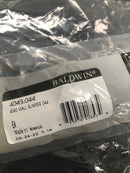 Baldwin 4045044 3 Inch Baseboard Mounted Rigid Door Stop - Satin Brass