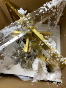 Hudson Valley Lighting 9312-AGB Wellington 4 Light 12" Wide Taper Candle Pendant - Aged Brass