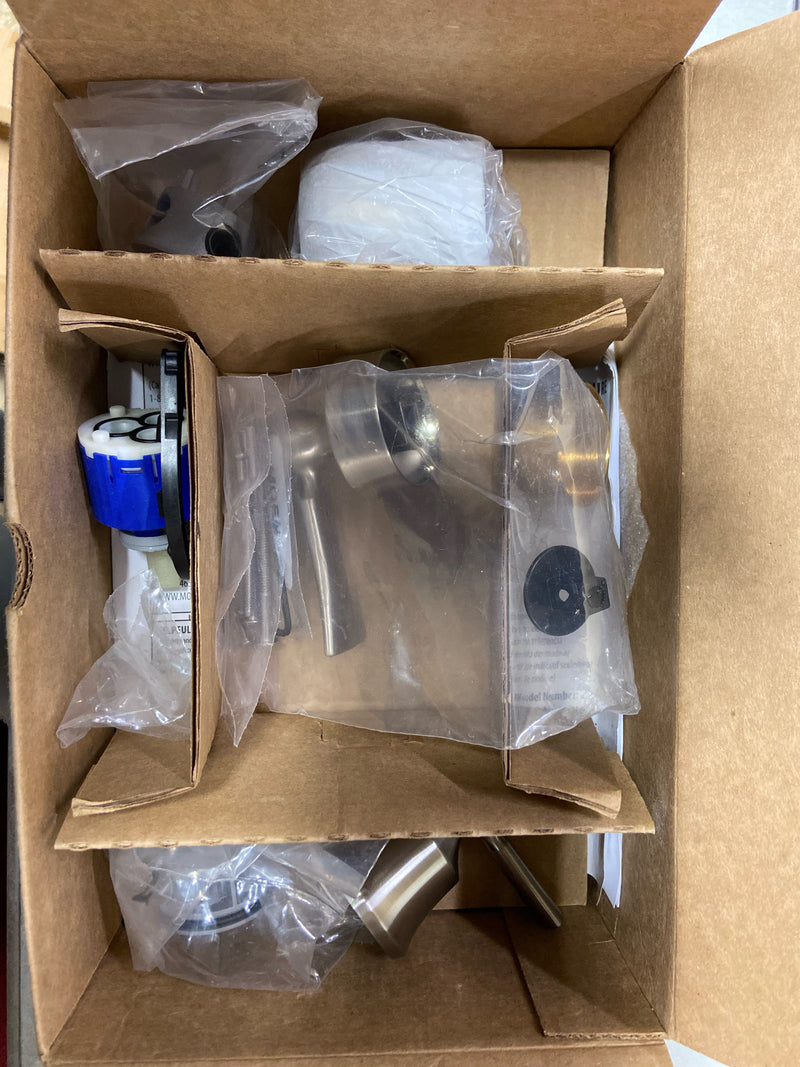 Moen UT5500BN Wynford M-CORE 3-Series 2-Handle Shower Trim Kit with Integrated Transfer Valve in Brushed Nickel (Valve Not Included)