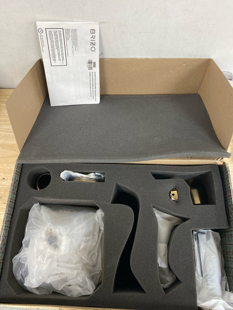 Brizo T60230-GL Virage Thermostatic Shower Trim with H2Okinetic and TempAssure Technologies - Luxe Gold