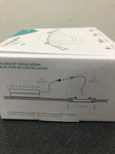 DALS Lighting FGM4-3K-SN Flat Gimbal 4" Adjustable LED Canless Recessed Fixture - 3000K - Satin Nickel