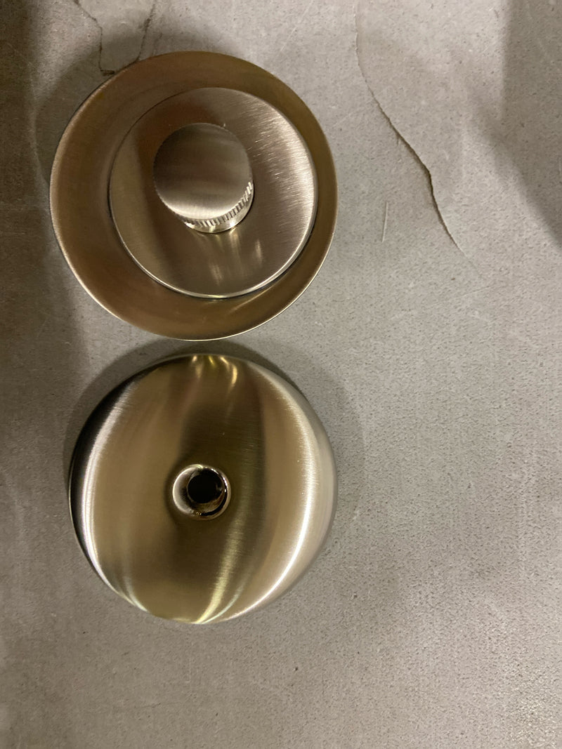 Moen Brushed Nickel Push-N-Lock Tub and Shower Drain Kit with Standard 1-1/2 Inch Threads, T90331BN