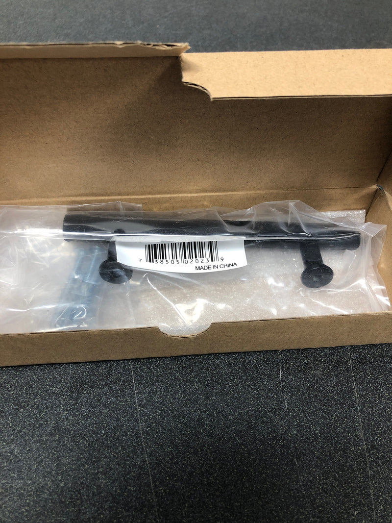 Emtek 86428US19 3.5 in. Tribeca Cabinet Pull, Flat Black