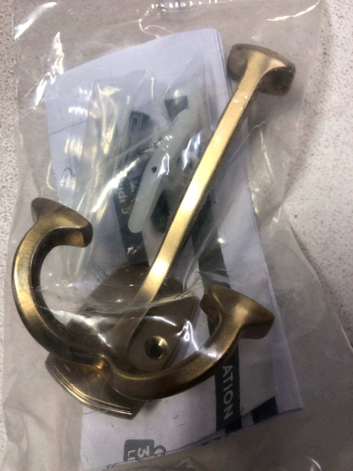 Amerock H37004CZ Vicinity Triple Robe Hook - Champagne Bronze