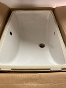 American Standard White Undermount Rectangular Bathroom Sink with Overflow Drain (13.75-in x 19.75-in)