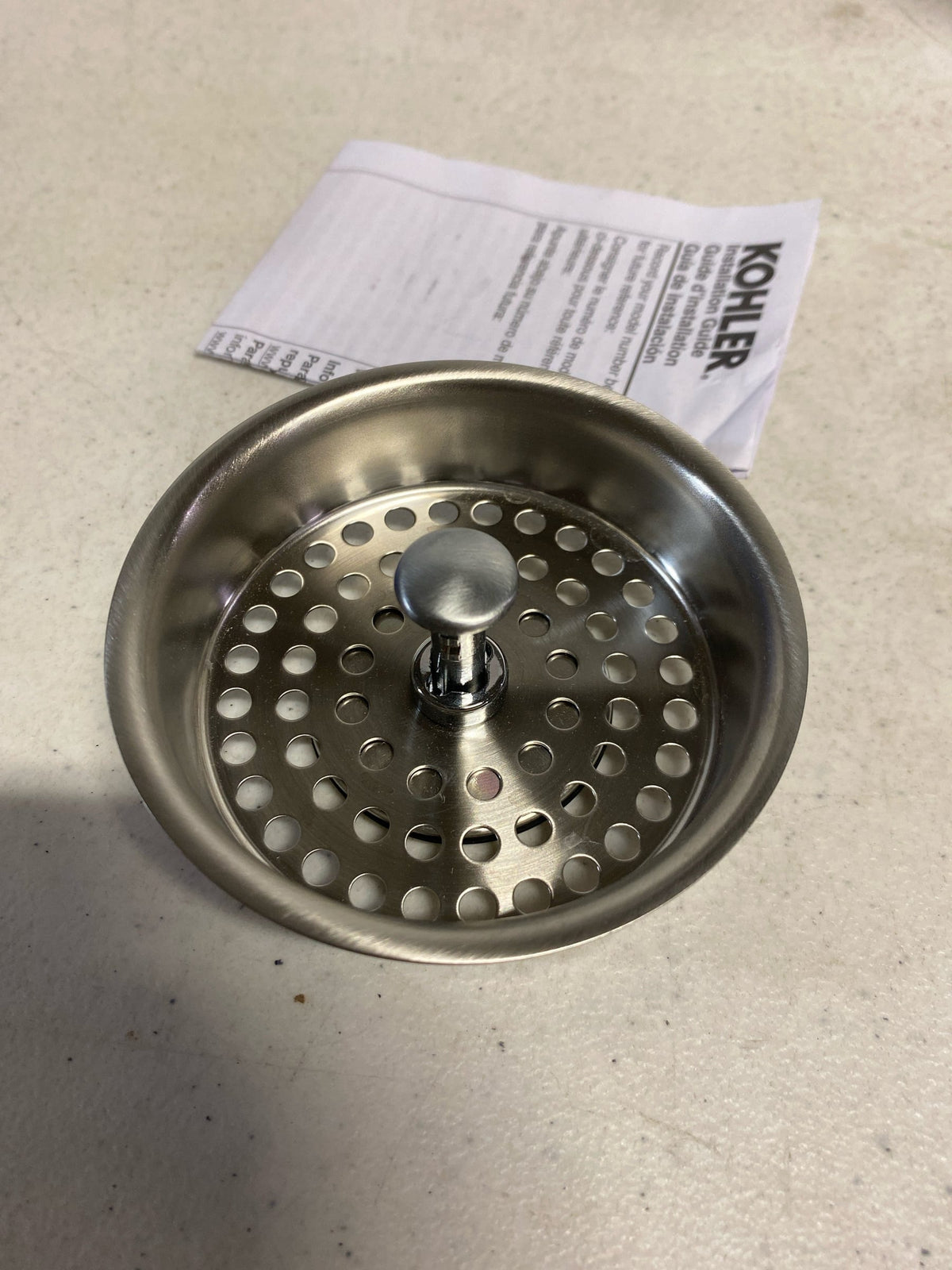KOHLER Duostrainer Sink Strainer Basket