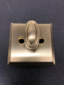 Baldwin SCTSD044 Traditional Square Single Cylinder Keyed Entry Deadbolt - Satin Brass