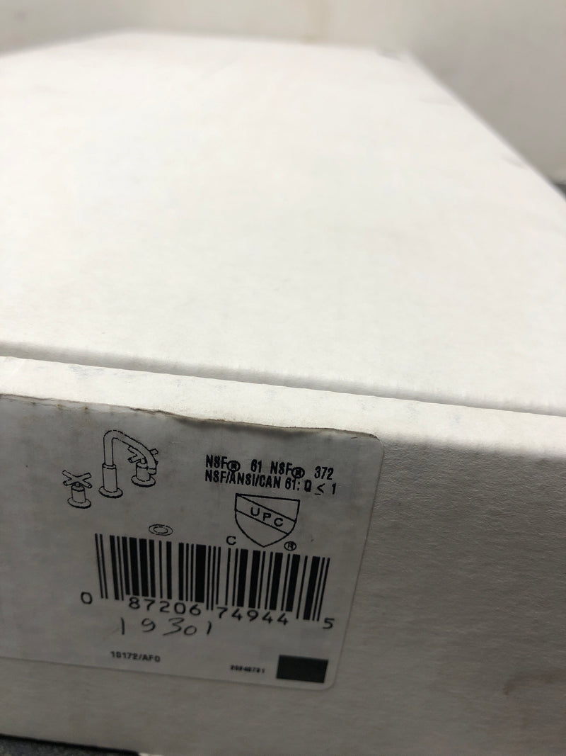 Kohler K-14406-3-BN Purist 1.2 GPM Widespread Bathroom Faucet with Pop-Up Drain Assembly - Brushed Nickel