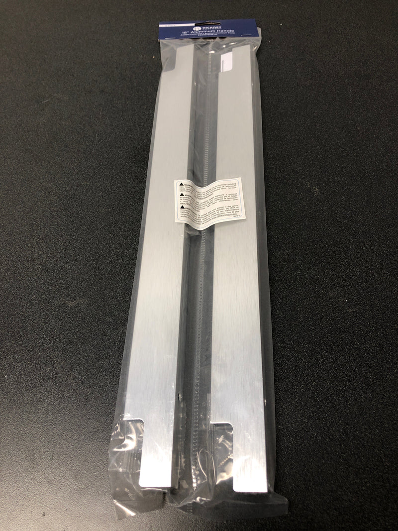 Hickory Hardware C02H075746-AL Austere PAIR of 13-3/8" Center to Center 18" Long Edge Tab Cabinet Lip Pulls / Drawer Edge Pulls - Aluminum