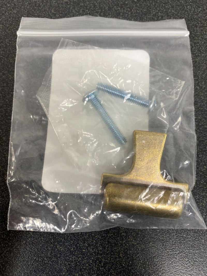 Liberty P32526K-474-C Roller 1-5/16 in. (34 mm) Vintage Brass Cabinet Knob