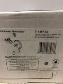 Delta T17497-CZ Cassidy Gold 1-Handle H2Okinetic Tub and Shower Faucet Trim Kit Only in Champagne Bronze (Valve Not Included)