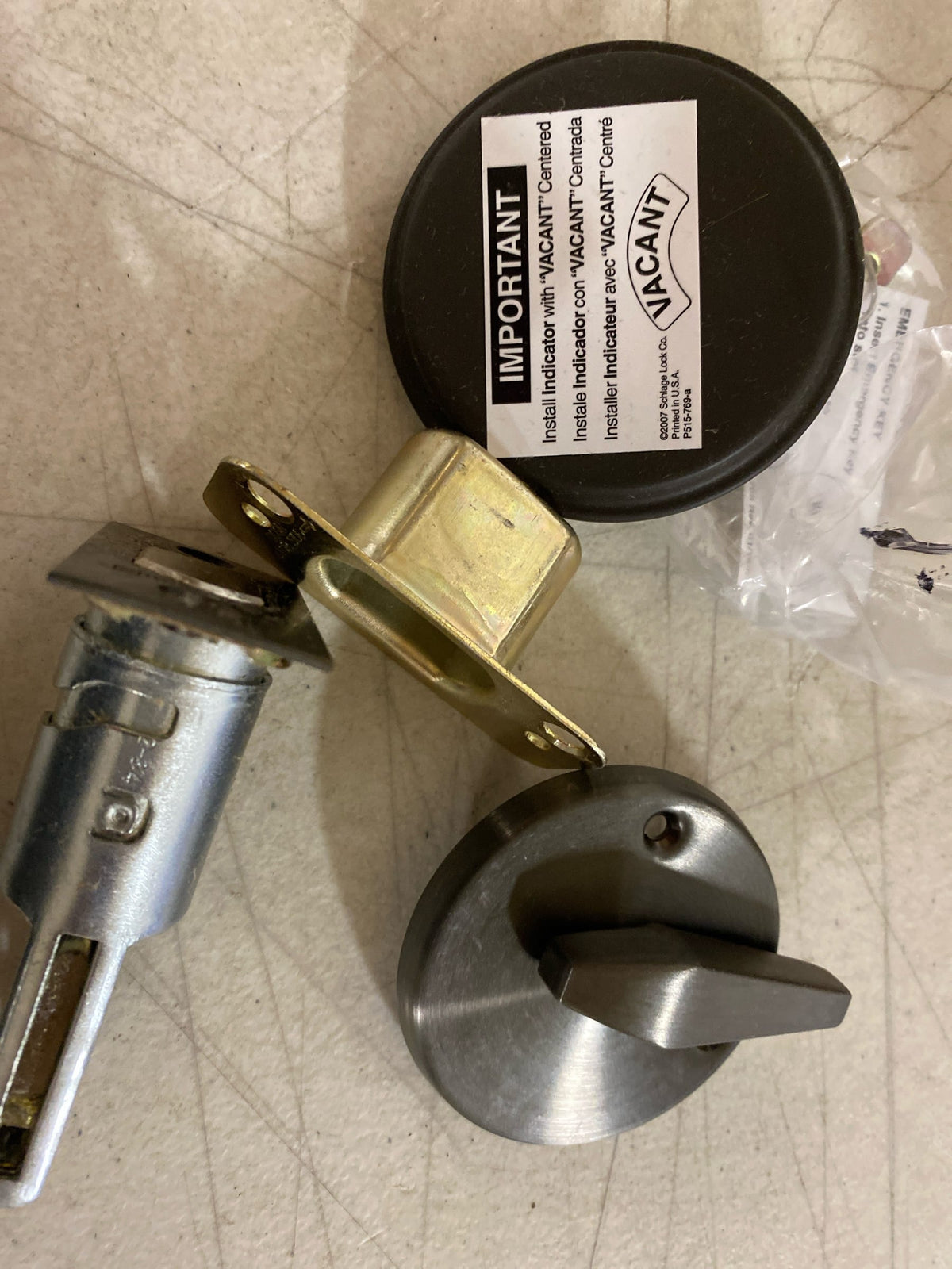 Falcon D271613 Indicator Deadbolt - Oil Rubbed Bronze