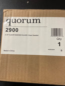 Quorum 2900 Transitional Glass in Light Finish, Clear Seeded
