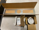 Mr Steam LEDLITE-AS Ms Accessory Recessed LED Light in Aluminum Polished - Aluminum Satin