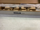 Kohler K-21953-2MB Tempered 24" Towel Bar - Vibrant Brushed Moderne Brass