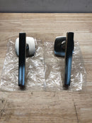 Emtek 5306FRLUS15RH Freestone Right Handed Non-Turning Two-Sided Dummy Door Lever Set with Urban Modern Rose from the Urban Modern Collection - Satin Nickel