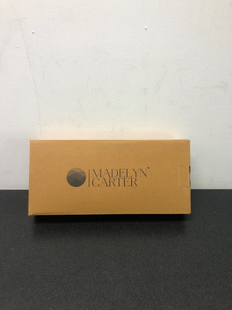 Madelyn carter black contemporary floor and wall registers (cast aluminum) 4" x 10" (overall size: 5-1/2" x 11-1/2") floor vent cover - wall vent cover - includes mounting clips