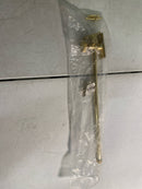 Deltana CSA12U3 Solid Brass 12" Window Casement Stay Adjuster - Polished Brass