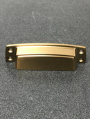 Amerock BP55318CZ Highland Ridge 3-1/2 Inch Center to Center Cup Cabinet Pull - Champagne Bronze