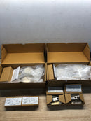 Signature Hardware 455502 Moceri Solid Brass Keyed Entry Door Knob Set with 2-3/8" Backset - Satin Brass