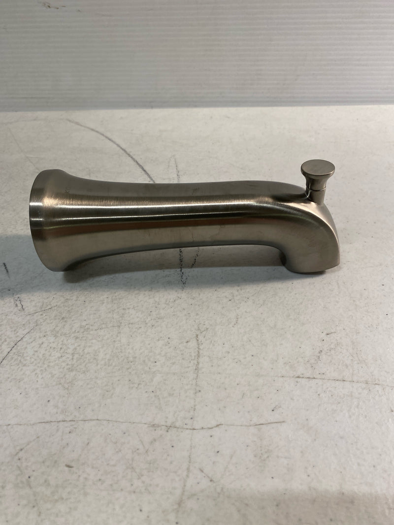 Kohler K-28563-BN Tempered 6-3/8" Integrated Diverter Tub Spout - Vibrant Brushed Nickel